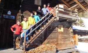Skitour Roter Kogel - Shooting beim Matreier Tauernhaus