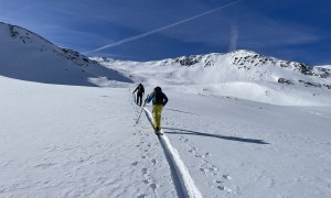 Skitour Hohes Haus - Aufstieg
