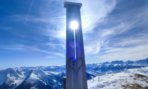 Skitour Hohes Haus - Gipfelsieg