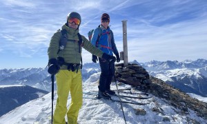 Skitour Hohes Haus - Gipfelsieg
