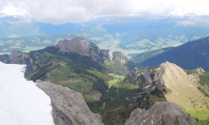 Bergtour Dürrenstein - Blick zum Lungkofel, Sarlkofel, Kasamutz und Toblach