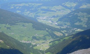 Bergtour Dürrenstein - Blick nach Prags und Welsberg