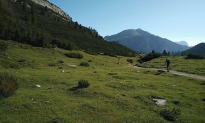 Bergtour Conturines, Lavarella - beim Tadegajoch