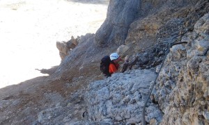 Bergtour Conturines, Lavarella - kurzer Klettersteig