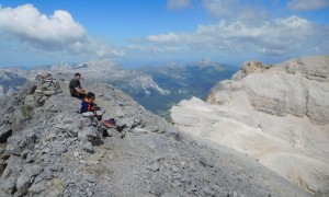 Bergtour Conturines, Lavarella - Gipfelsieg Conturinesspitze