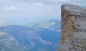 Bergtour Conturines, Lavarella - Aufstieg zur Lavarella