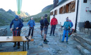 Piz Buin - Start am frühen Morgen