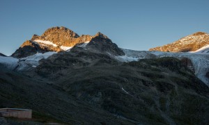 Piz Buin - Gipfelblick bei der Wiesbadener Hütte
