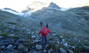 Piz Buin - Aufstieg zum Ochsentaler Gletscher