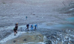 Piz Buin - Aufstieg zum Ochsentaler Gletscher