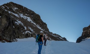 Piz Buin - kurz vor der Buinlücke