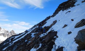 Piz Buin - Schlussanstieg über Westflanke