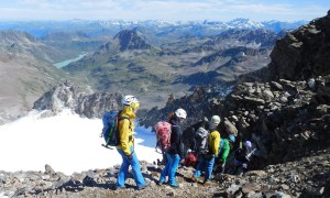 Piz Buin - Abstieg
