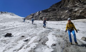 Piz Buin - Abstieg über Ochsentaler Gletscher