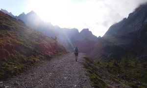 Klettersteig Seekofel - Aufstieg zur Karlsbaderhütte