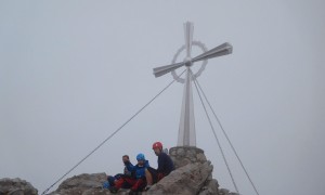 Klettersteig Seekofel - Gipfelsieg