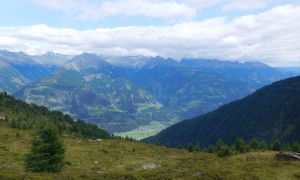 Bergtour Polinik - Blick ins Mölltal
