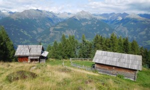 Bergtour Polinik - Blick zur Hochalmspitze