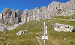 Klettersteig Rotwand - Blick zum Maseré Klettersteig