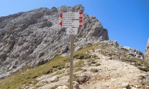 Klettersteig Rotwand - Pan dal Diaol