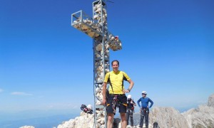 Klettersteig Rotwand - Gipfelsieg