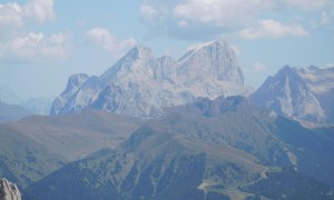 Klettersteig Rotwand - Blick zur Marmolata