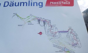 Klettersteig Däumling - Infotafel