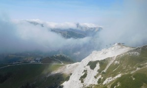 Klettersteig Däumling - Ausblick vom Klettersteig