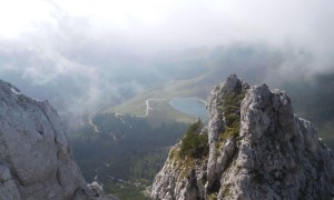 Klettersteig Däumling - im Klettersteig