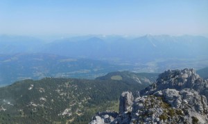 Klettersteig Däumling - Ausblick