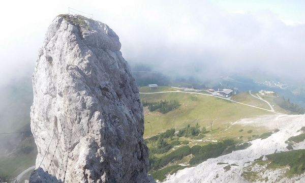 Klettersteig Däumling, Gartnerkofel - Oberkärnten (Tourbild)