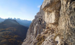 Bergtour Monte Pelmo - Einstieg Ball-Band