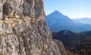 Bergtour Monte Pelmo - Ball-Band mit Blick zum Antelao