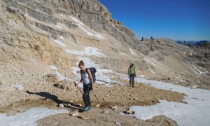 Bergtour Monte Pelmo - beim Hochplateau Vant