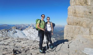 Bergtour Monte Pelmo - kurz vor dem Gipfel