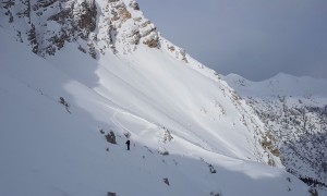 Senneser Karspitze - kurz vor der Seitenbachscharte