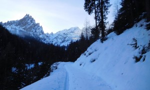 Skitour Großer Rosskopf - Zustieg Schadebachtal
