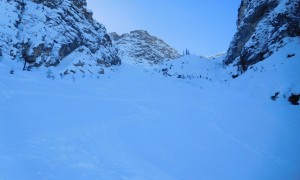 Skitour Großer Rosskopf - Aufstieg Schadebachtal, Gipfelblick