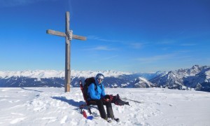 Skitour Großer Rosskopf - Gipfelsieg