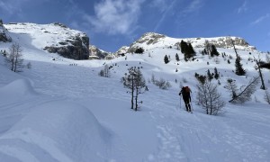 Skitour Pinscharte - Aufstieg