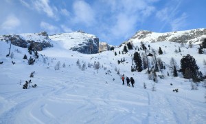 Skitour Pinscharte - Aufstieg