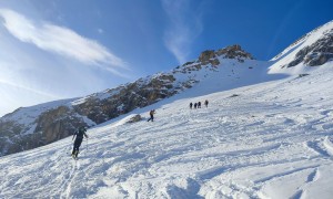Skitour Pinscharte - Aufstieg