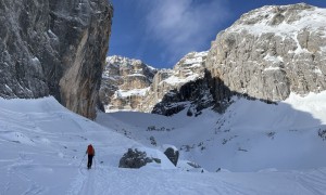 Skitour Pinscharte - Aufstieg