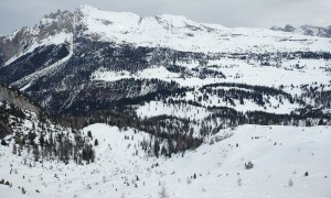 Skitour Pinscharte - Abfahrt