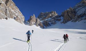 Skitour Tofana di Rozes - Tourbild