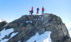 Skihochtour Südliche Chalausspitze - Gipfelsieg