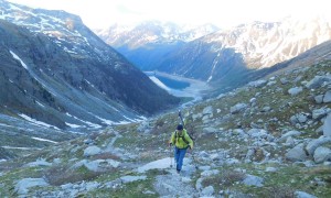 Skihochtour Möselekopf - Zustieg vom Neves-Stausee