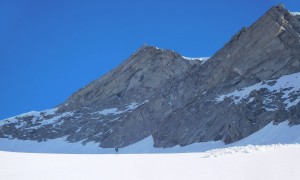 Skihochtour Möselekopf - Westlicher Nevesferner, unterhalb des Gipfels