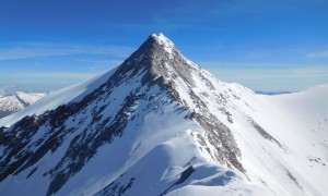 Skihochtour Möselekopf - Gipfelsieg, Blick zum Großen Möseler