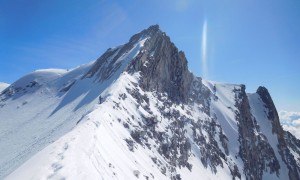 Skihochtour Möselekopf - Rückblick beim Abstieg